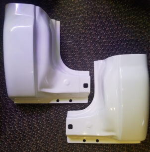 1999-2016 F350-F750 Neverrust® Crew and Reg Cab Corner set