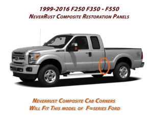 1999-2016 Ford F250 F350 (Ext) Super Cab Corners